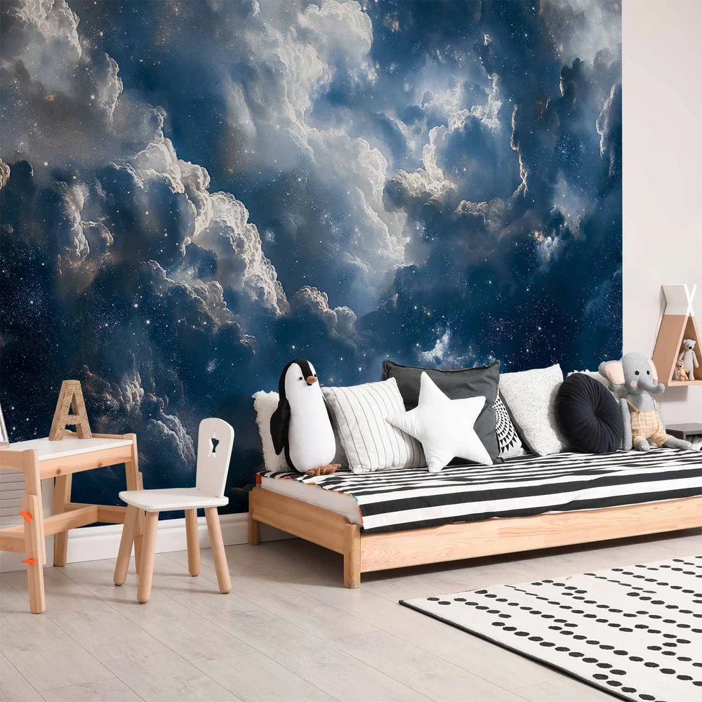 Fototapetai - Astronominiai stebuklai debesys ir žvaigždės