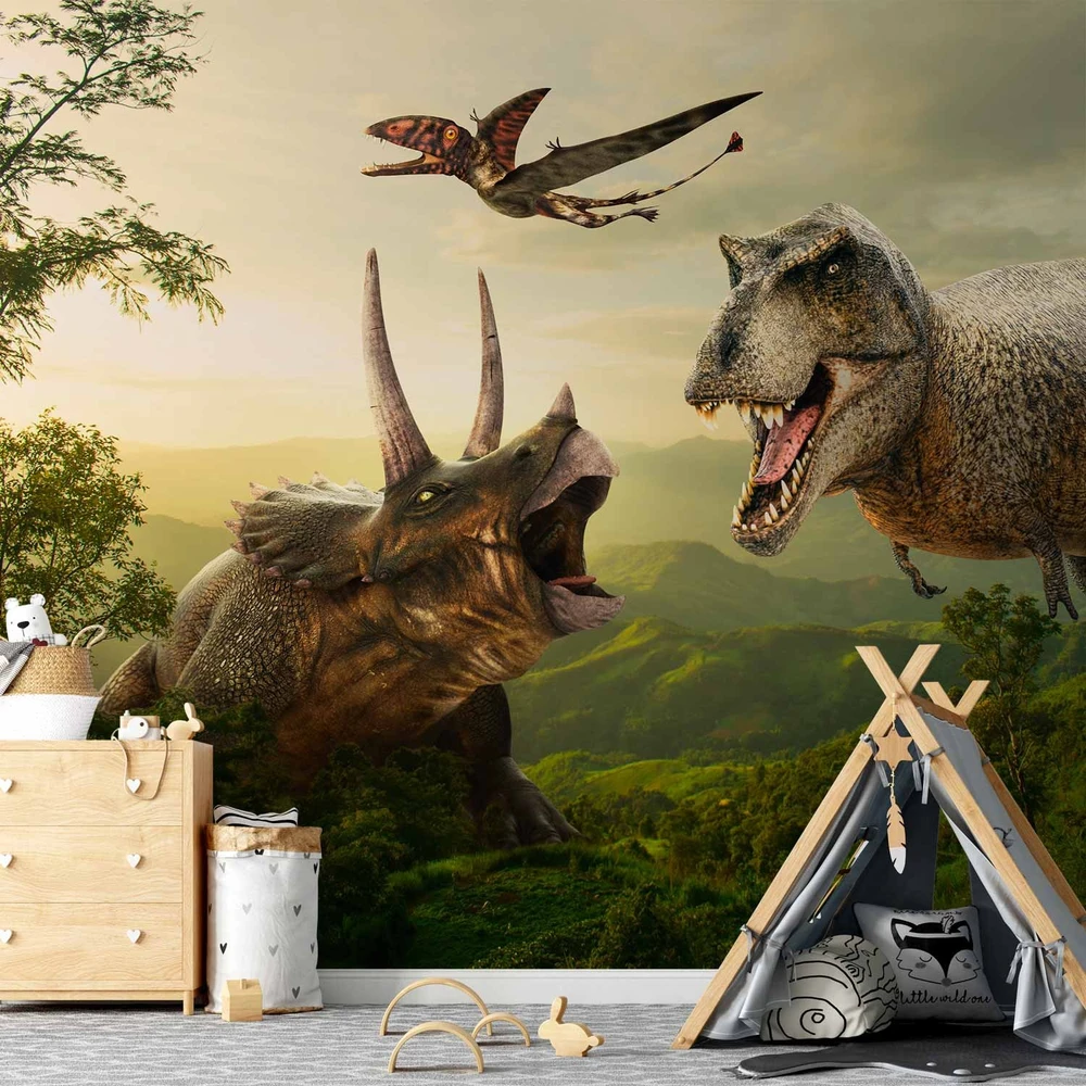 Fototapetai - Dinozaurų aikštė