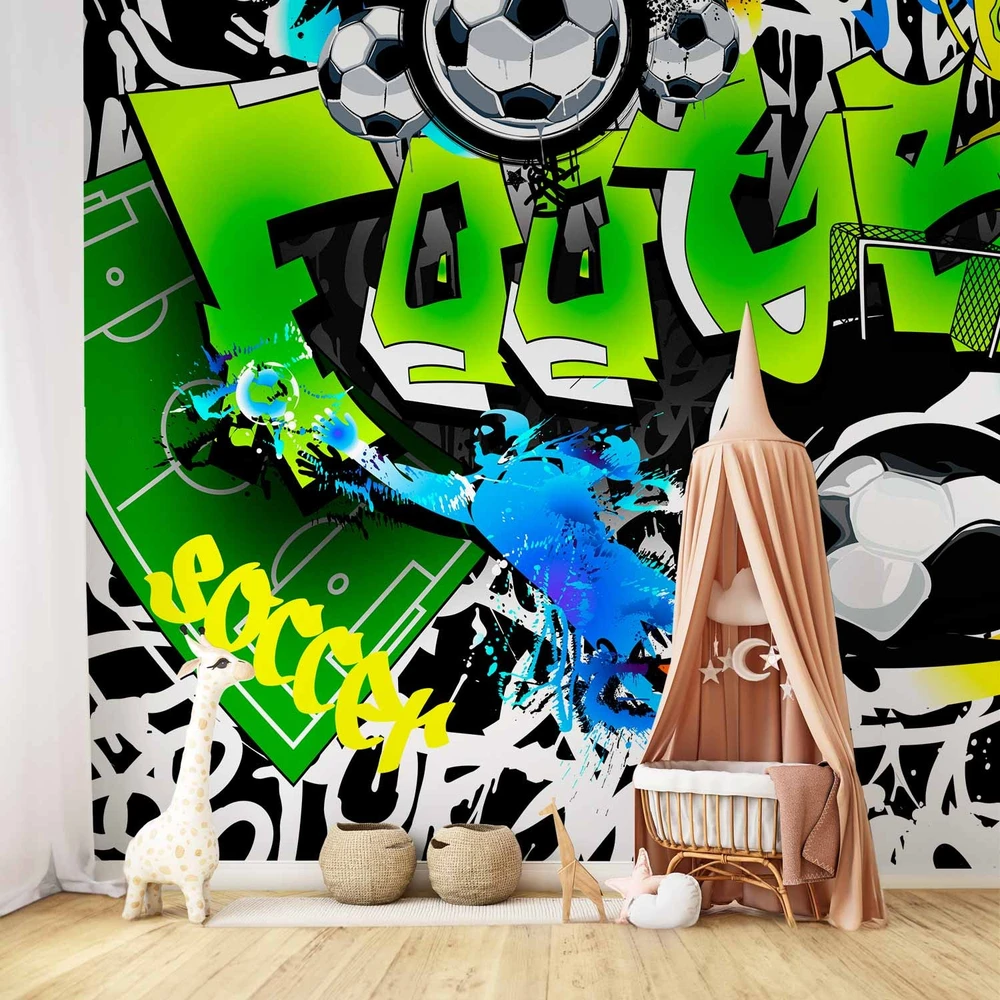 Fototapetai - Futbolo grafičiai