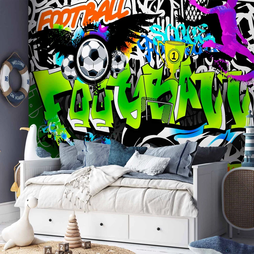 Fototapetai - Futbolo grafičiai