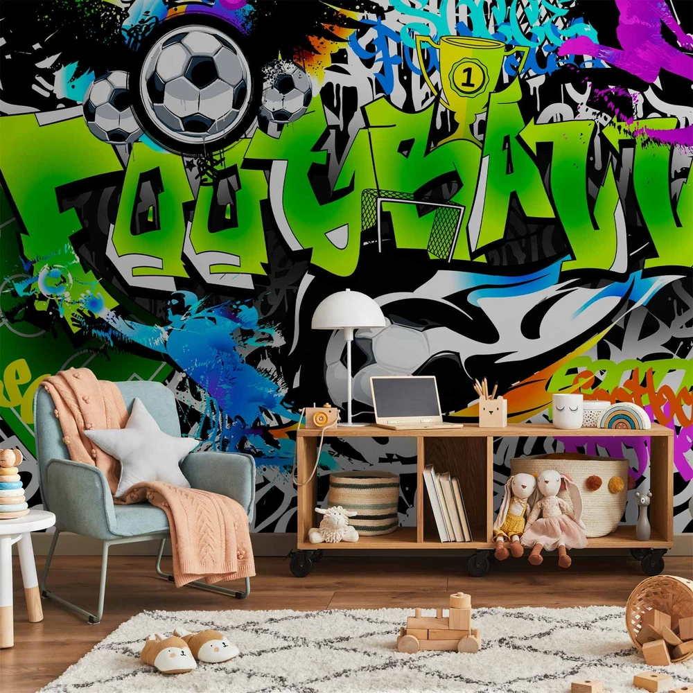 Fototapetai - Futbolo grafičiai