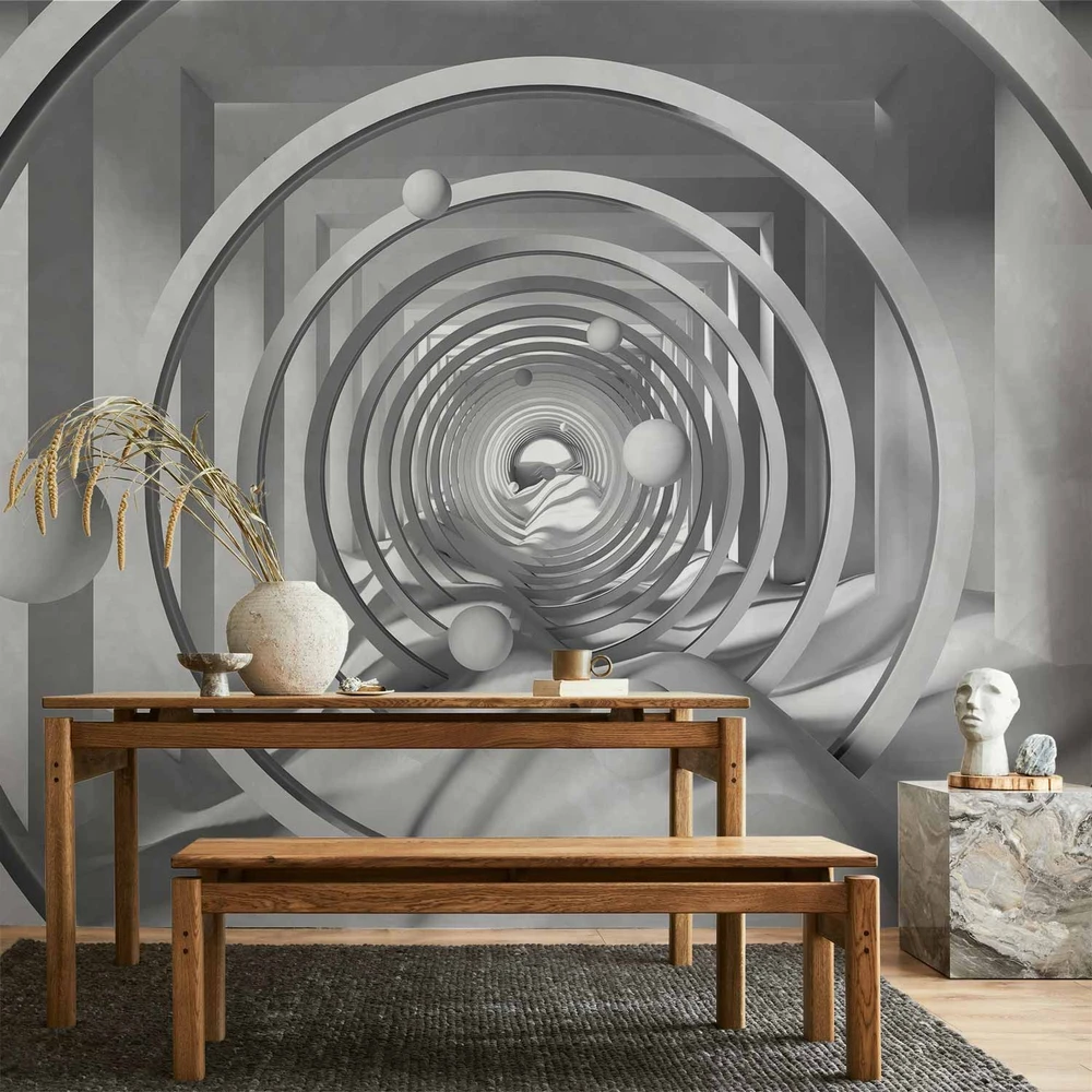 Fototapetai - Geometrinė gelmė