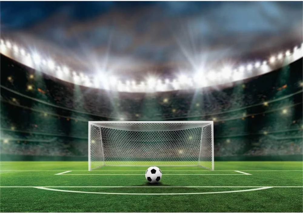 Fototapetai - Kamuolys futbolo stadione