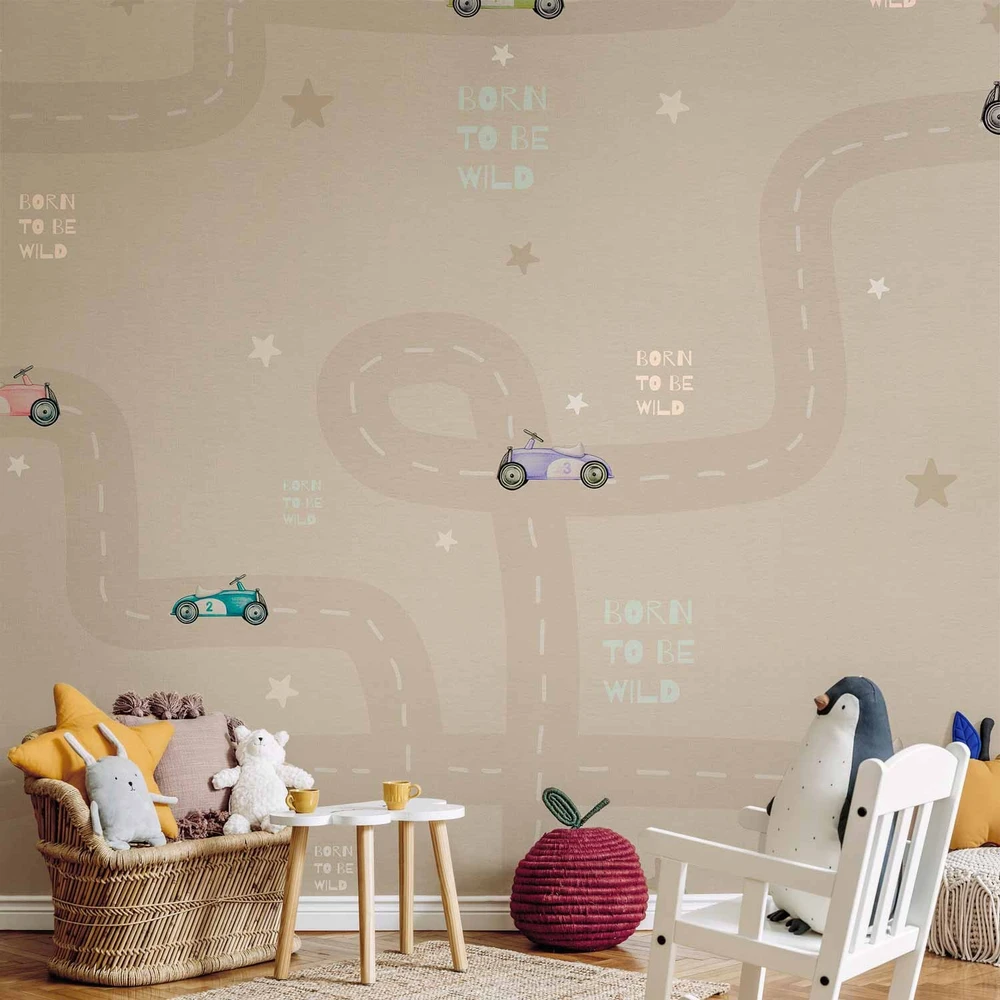 Fototapetai - Lenktyniniai automobiliai