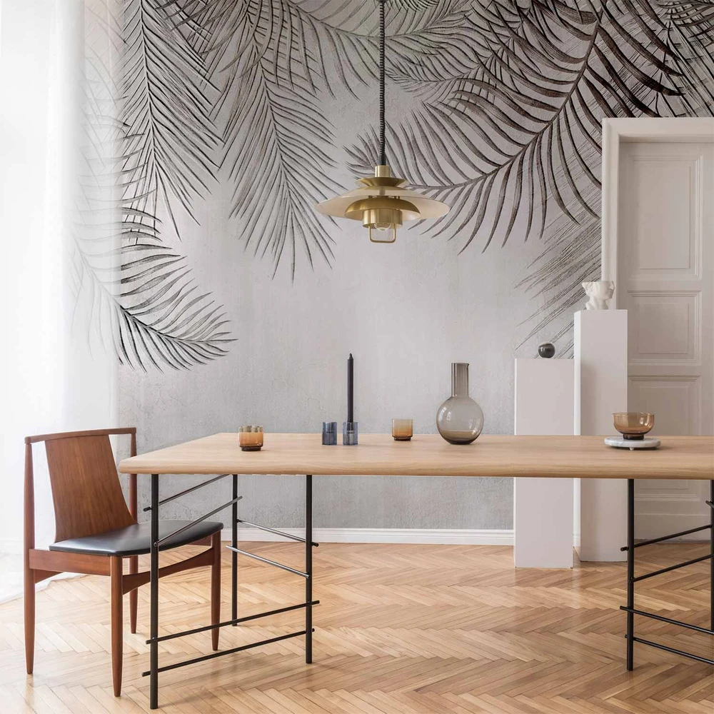 Fototapetai - Naktinės palmės