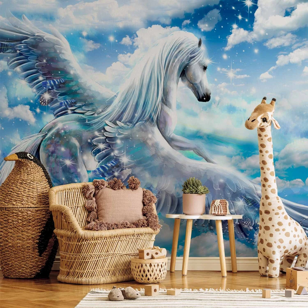Fototapetai - Pegasas mėlynas