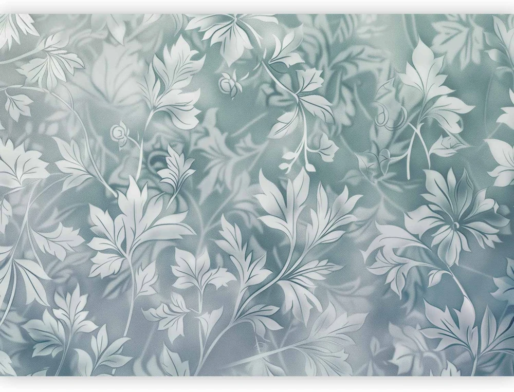 Fototapetai - Prislopinti turkio ornamentai subtilus augalinis raštas