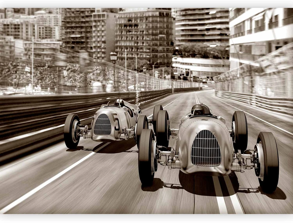 Fototapetai - Retro Formulė 1