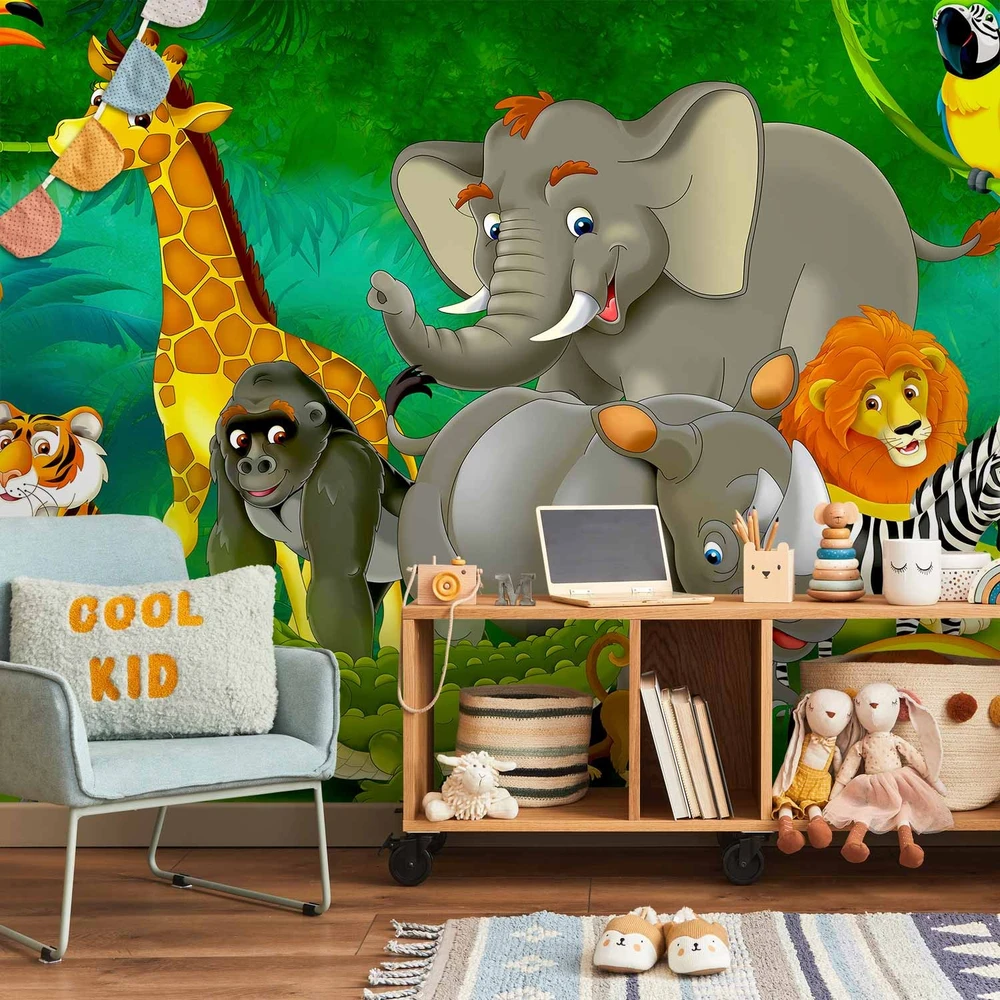 Fototapetai - Spalvingas safaris