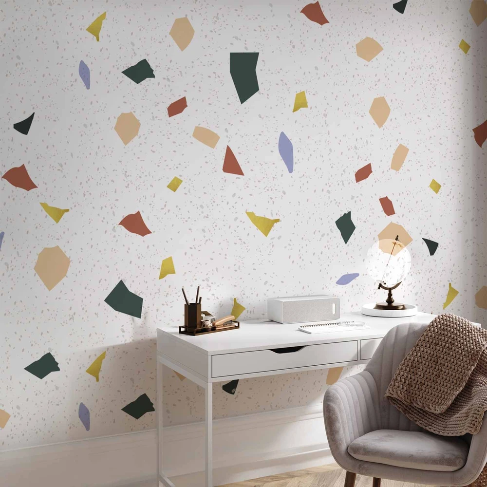 Fototapetai - Subtilus terrazzo raštas