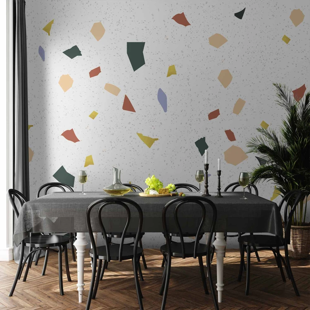 Fototapetai - Subtilus terrazzo raštas