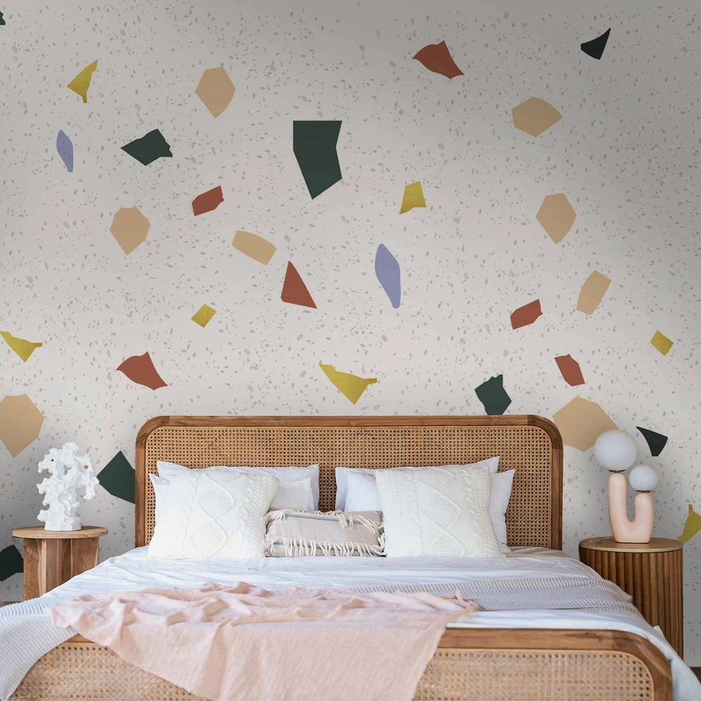 Fototapetai - Subtilus terrazzo raštas