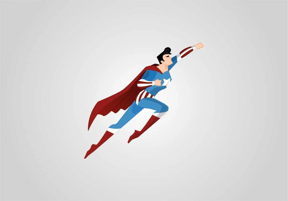 Fototapetai - Super herojus