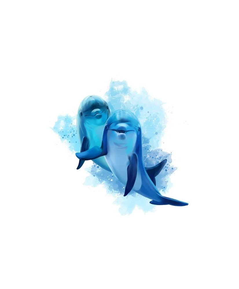 Interjero lipdukas Delfinai 50x50cm