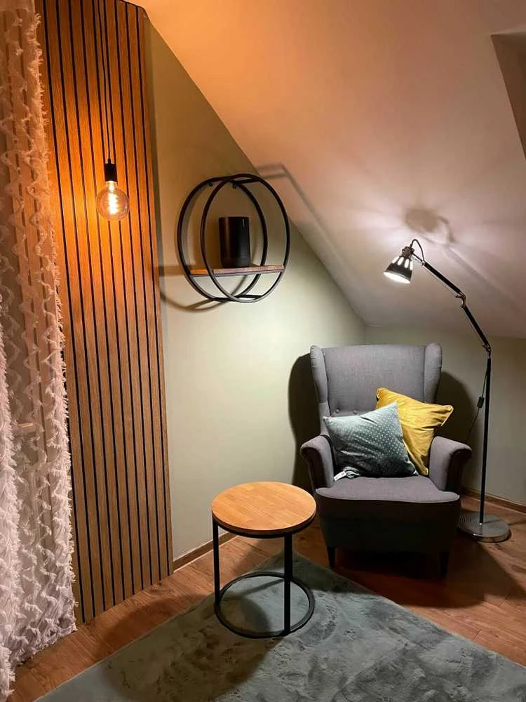 Kabinama lentyna - Ąžuolinė Loft 3D