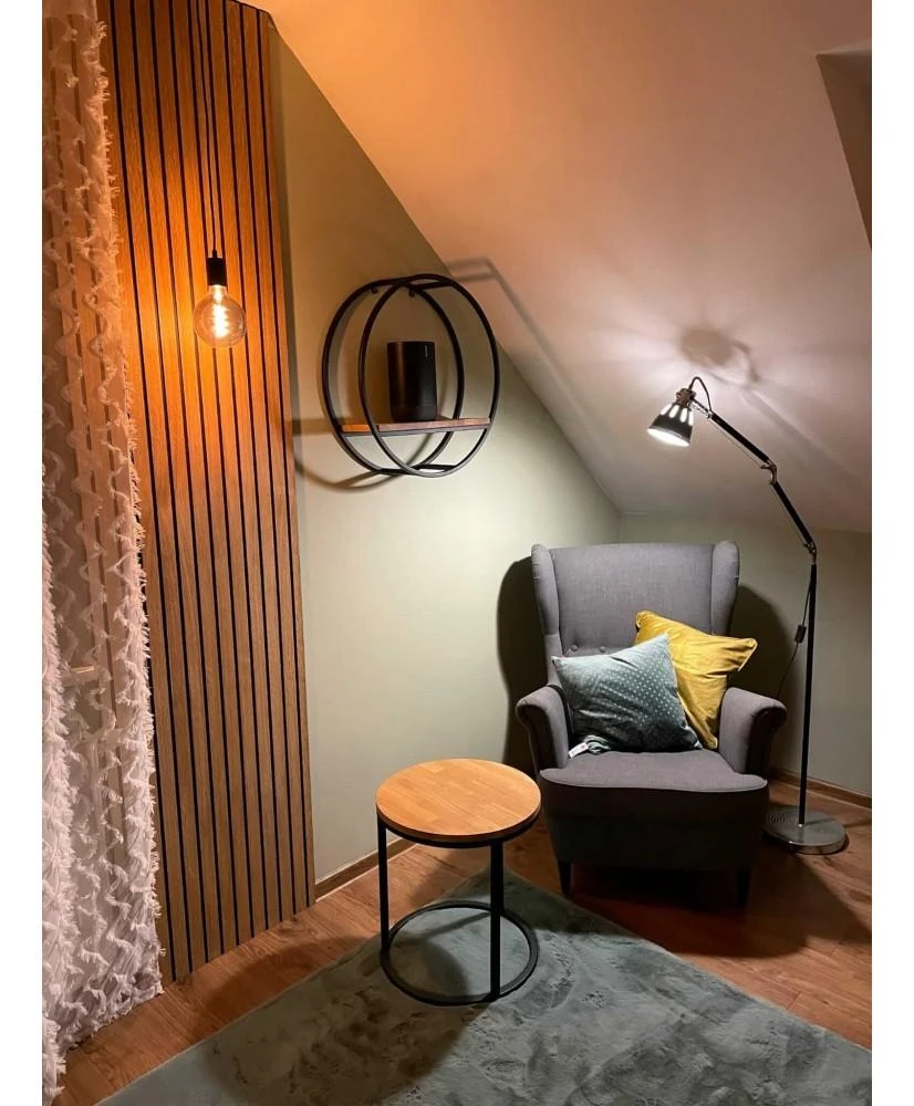 Kabinama lentyna - Ąžuolinė Loft 3D