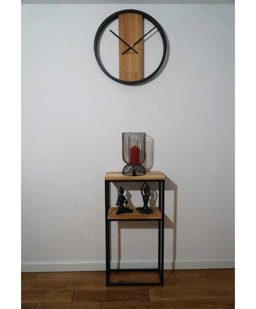 Konsolė - Loft 40X80X20cm. Dviejų lentynų