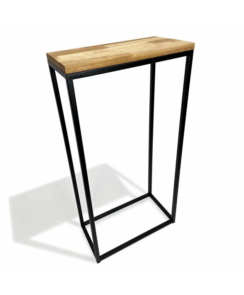 Konsolė - Loft 40X80X20cm. Vienos lentynos