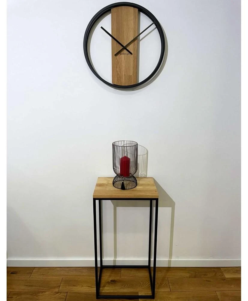Konsolė - Loft 40X80X30cm. Vienos lentynos