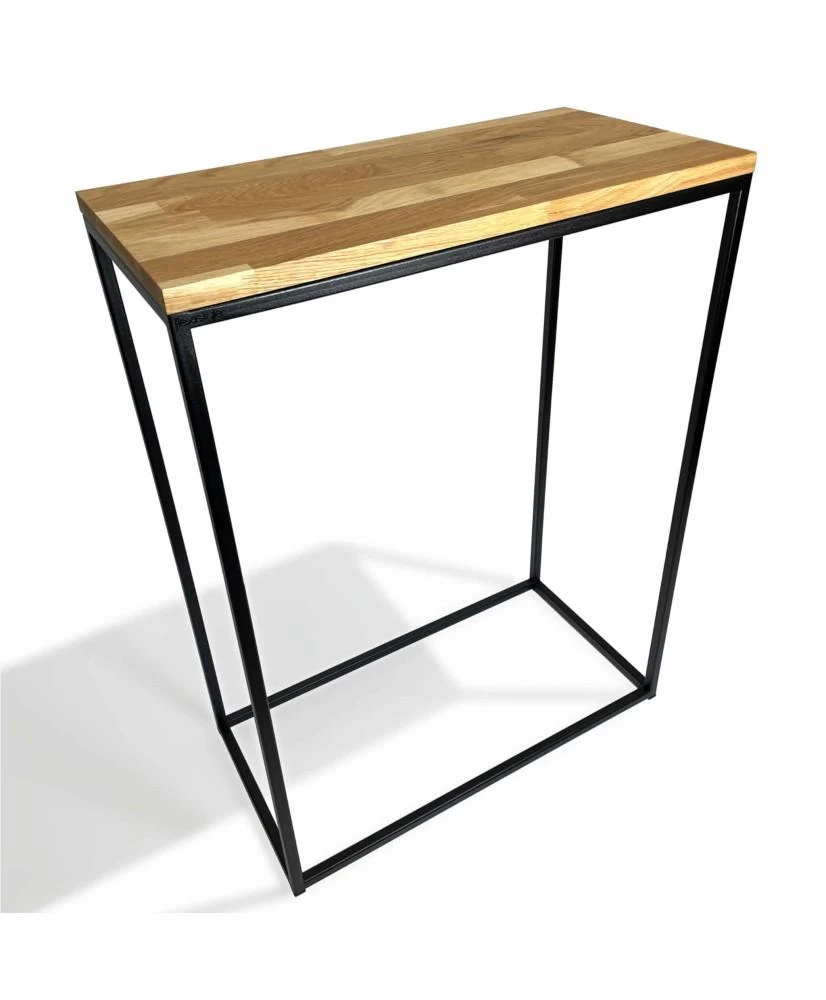 Konsolė - Loft 60X80X30cm. Vienos lentynos