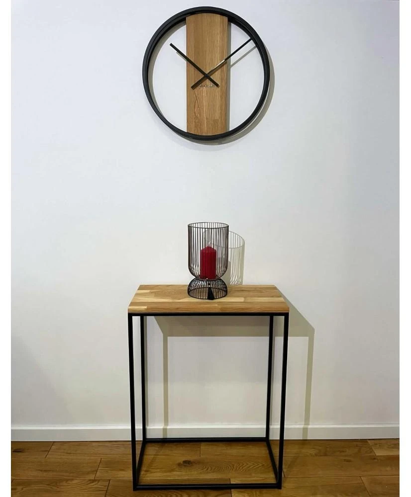 Konsolė - Loft 60X80X30cm. Vienos lentynos