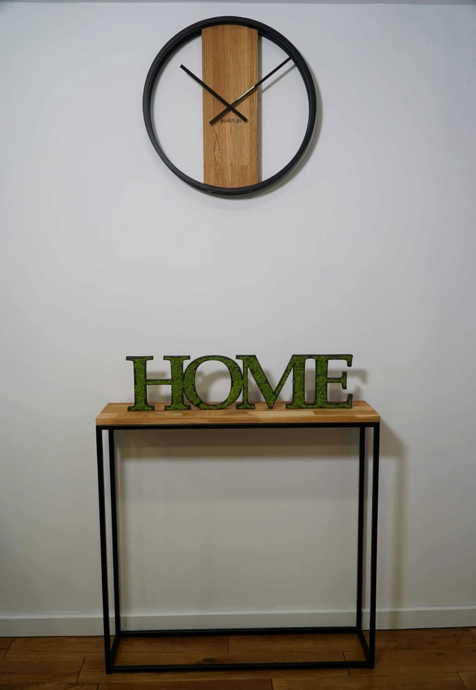 Konsolė - Loft 80X80X20cm. Vienos lentynos