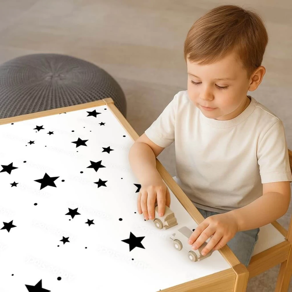 Lipdukai IKEA LATT staliukui ir 2 kėdėms - Žvaigždutės