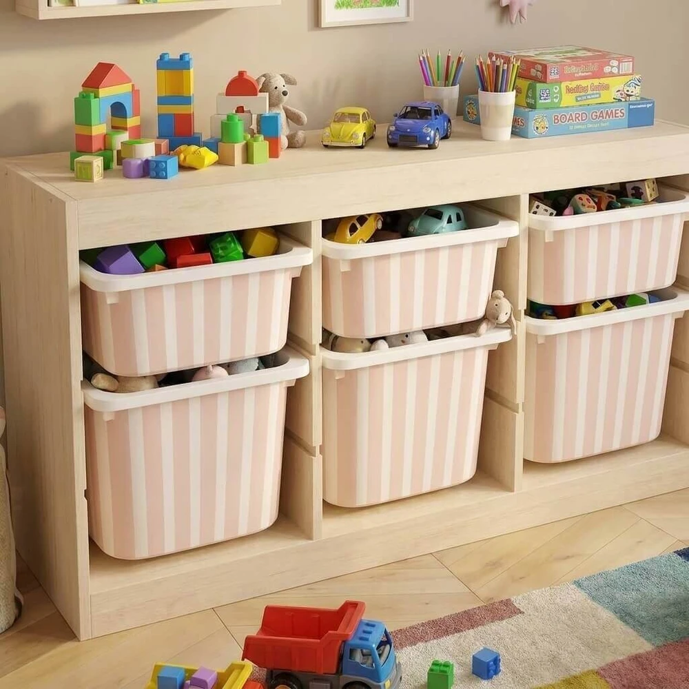 Lipdukai IKEA TROFAST dėžėms