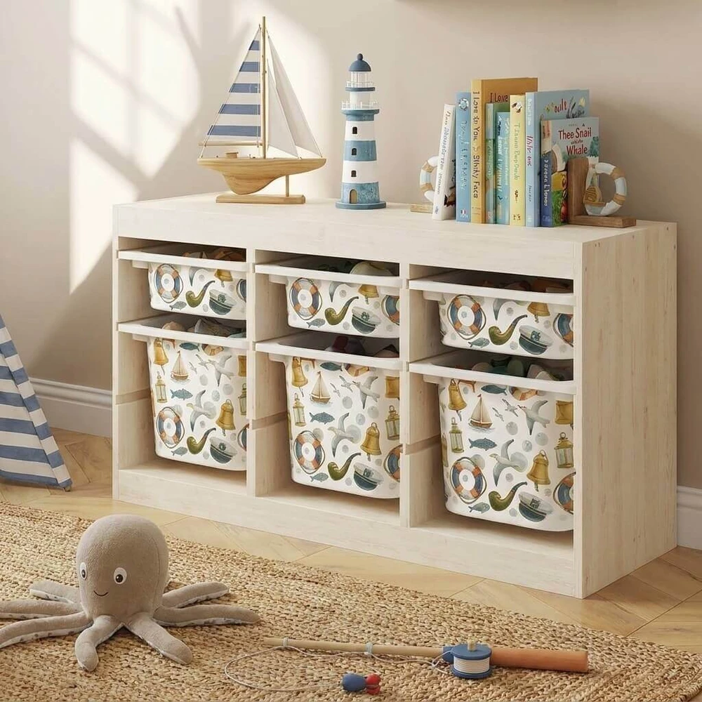 Lipdukai IKEA TROFAST dėžėms
