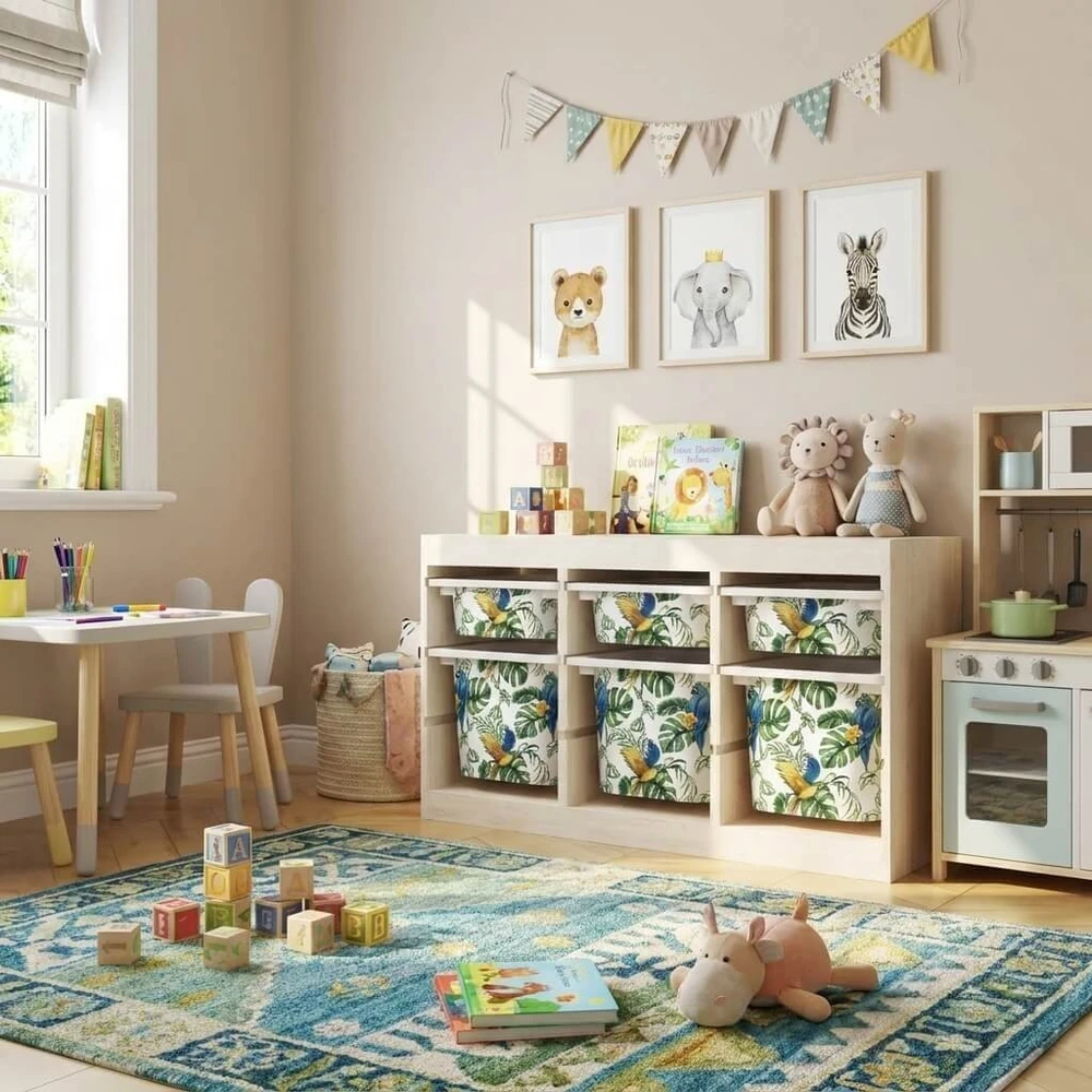 Lipdukai IKEA TROFAST dėžėms