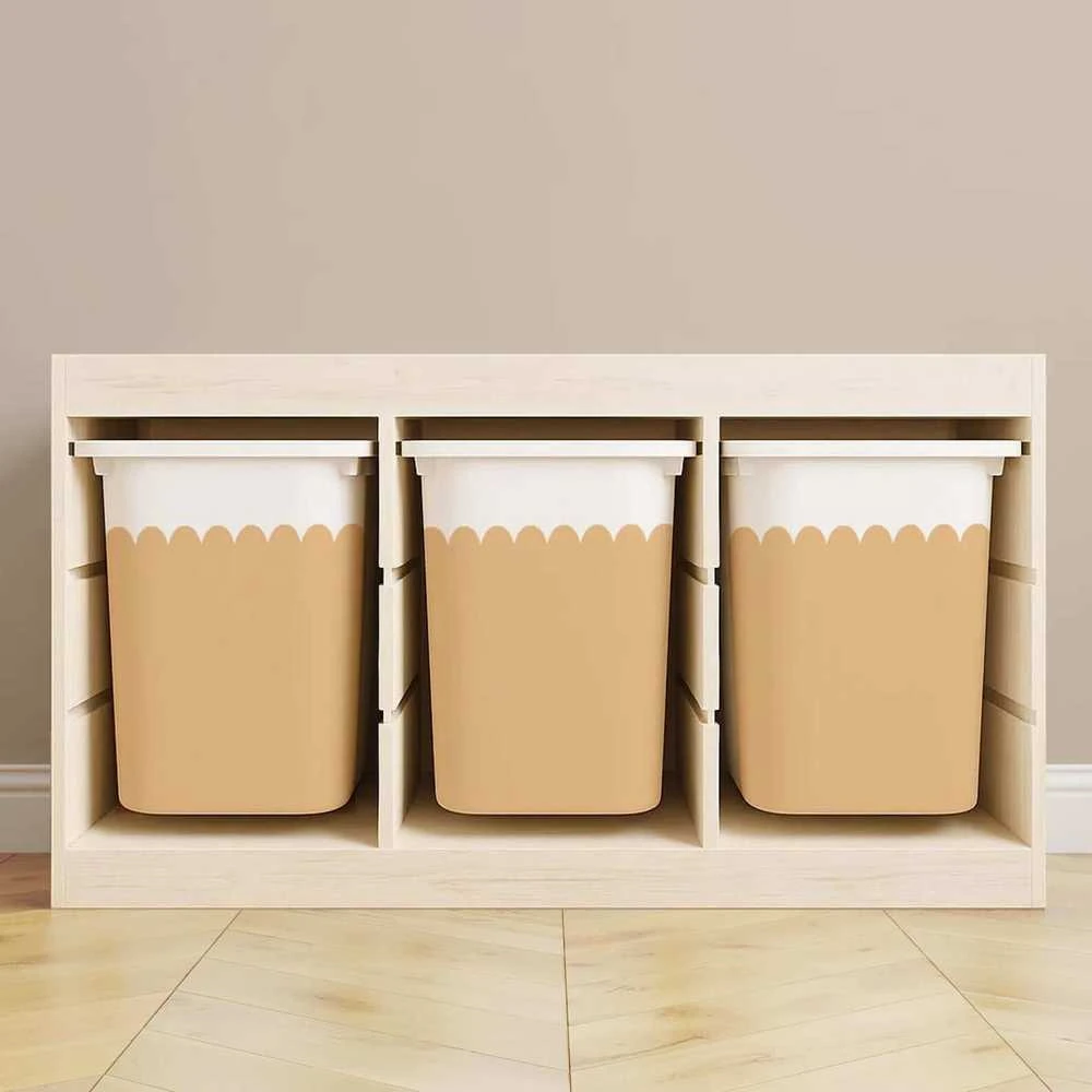 Lipdukai IKEA TROFAST dėžėms