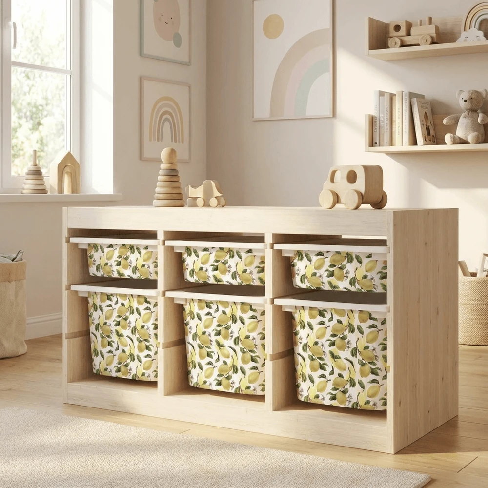 Lipdukai IKEA TROFAST dėžėms