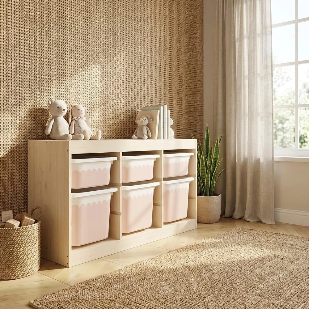 Lipdukai IKEA TROFAST dėžėms