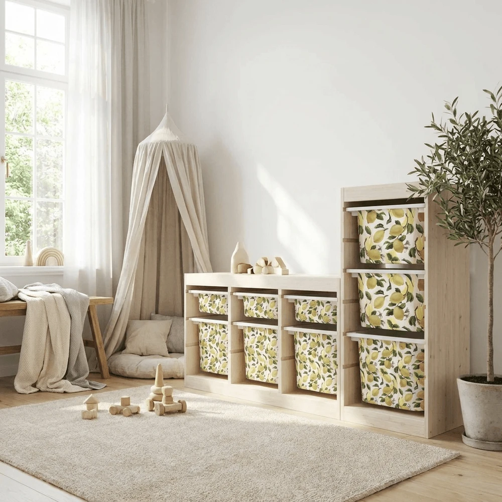 Lipdukai IKEA TROFAST dėžėms
