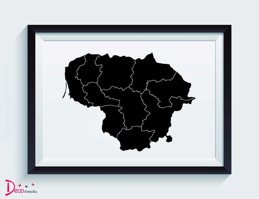 Lipdukas „Lietuvos žemėlapis“