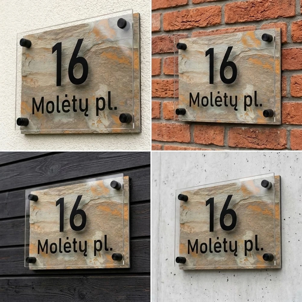 Namo numeris – adreso lentelė Terra Rustica