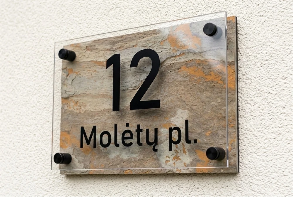 Namo numeris – adreso lentelė Terra Rustica