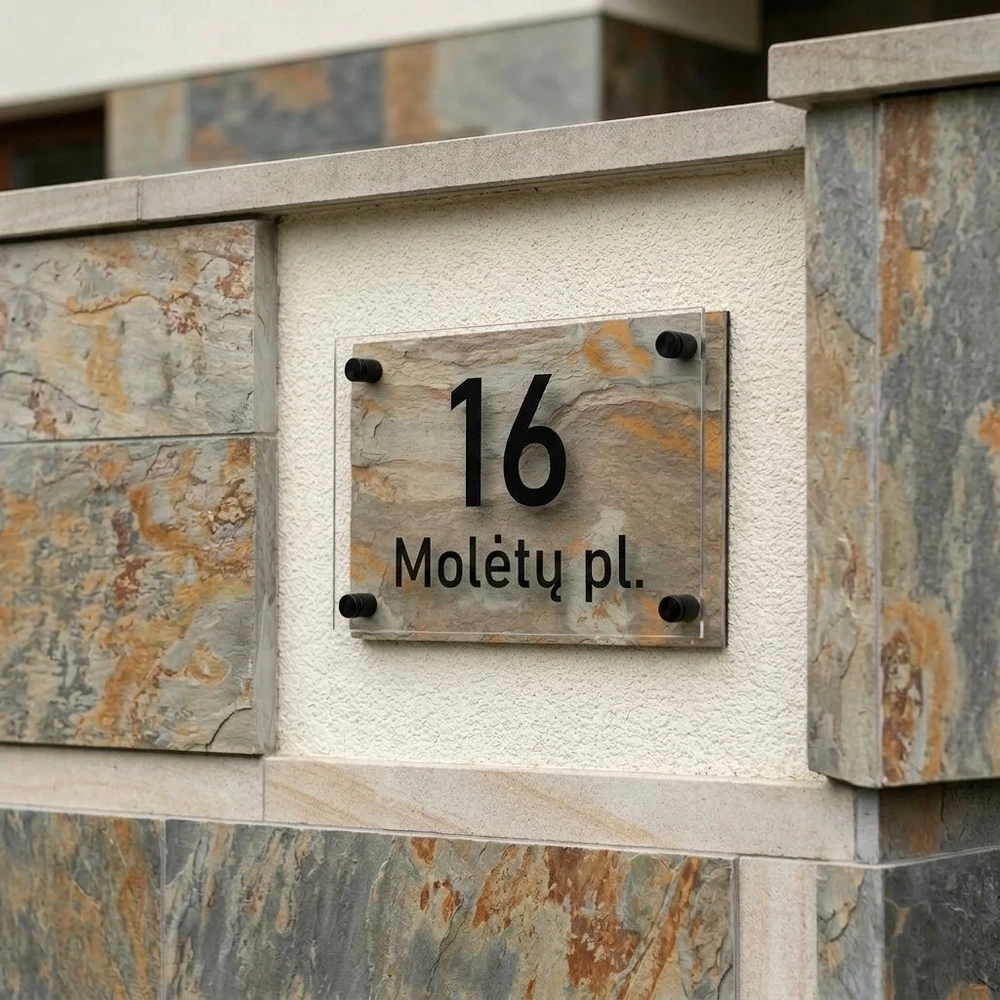 Namo numeris – adreso lentelė Terra Rustica