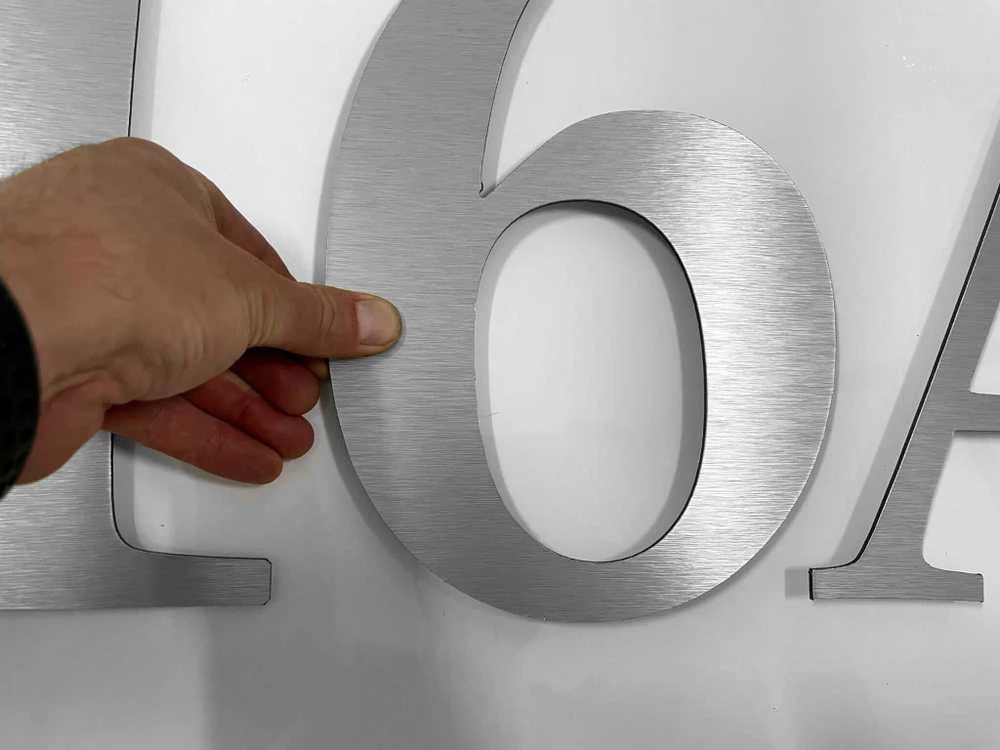 Namo numeris - Skaičius (1 skaitmuo arba raidė)