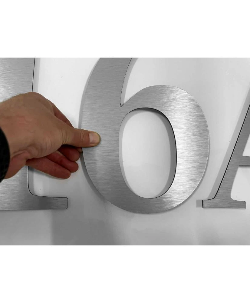 Namo numeris - Skaičius (1 skaitmuo arba raidė)