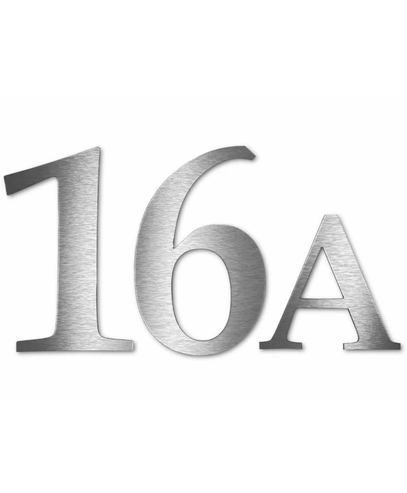 Namo numeris - Skaičius (1 skaitmuo arba raidė)