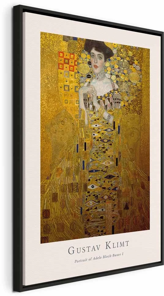 Paveikslas Adelės Bloch-Bauer portretas (Gustav Klimt)
