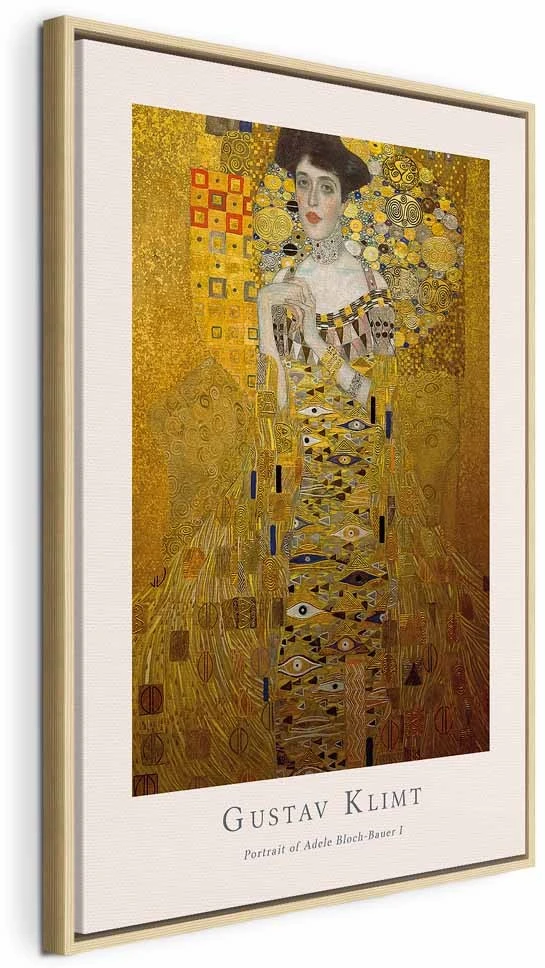Paveikslas Adelės Bloch-Bauer portretas (Gustav Klimt)
