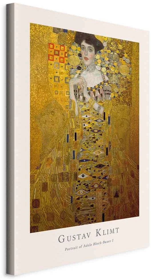 Paveikslas Adelės Bloch-Bauer portretas (Gustav Klimt)
