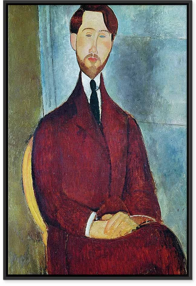 Paveikslas Amedeo Modigliani - Leopoldas Zborovskis