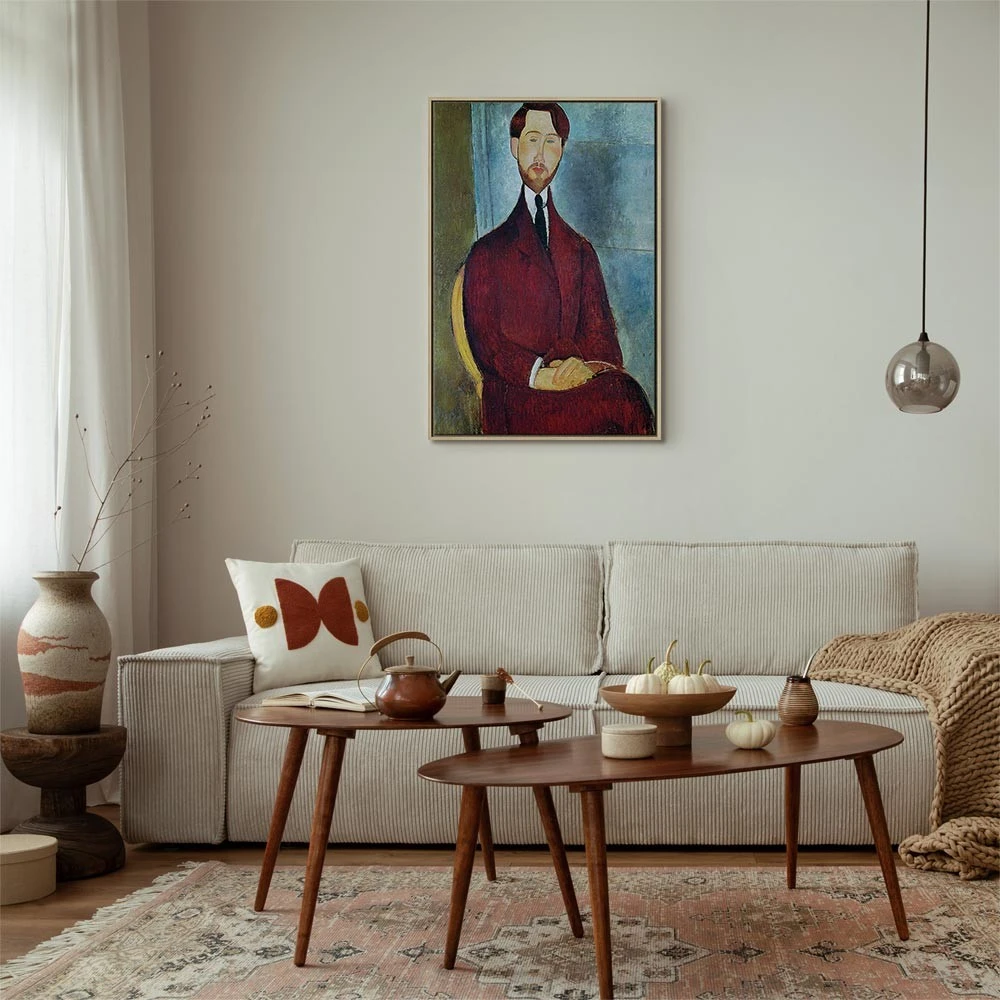 Paveikslas Amedeo Modigliani - Leopoldas Zborovskis