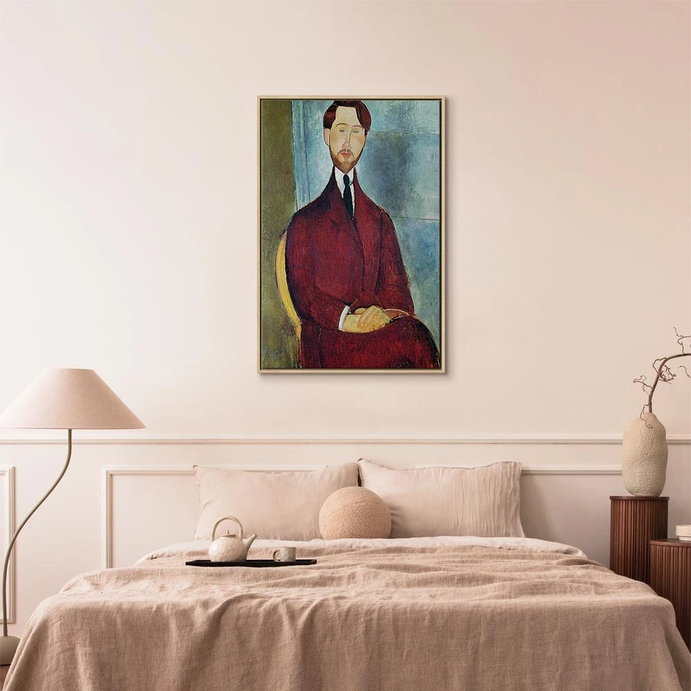 Paveikslas Amedeo Modigliani - Leopoldas Zborovskis