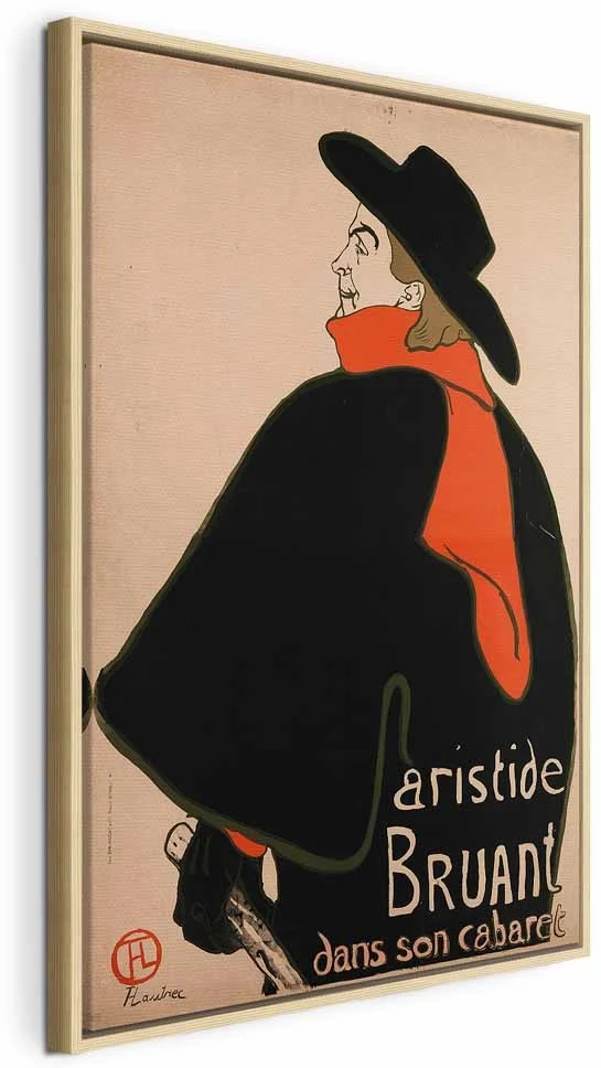 Paveikslas Aristide Bruant savo kabarete