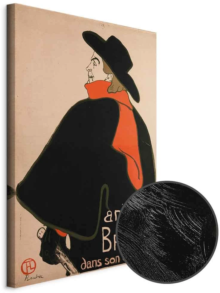 Paveikslas Aristide Bruant savo kabarete