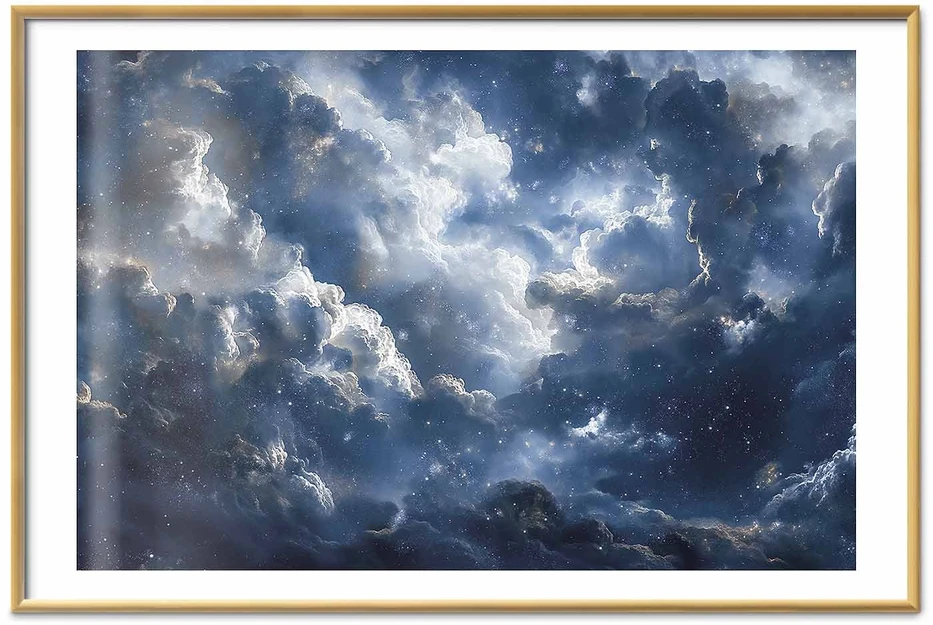 Paveikslas - Astronominiai stebuklai - debesų ir žvaigždžių harmonija